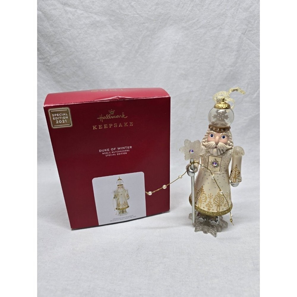 2021 Hallmark Keepsake Ornament "Duke of Winter" Noble Nutcracker Special Ed.
